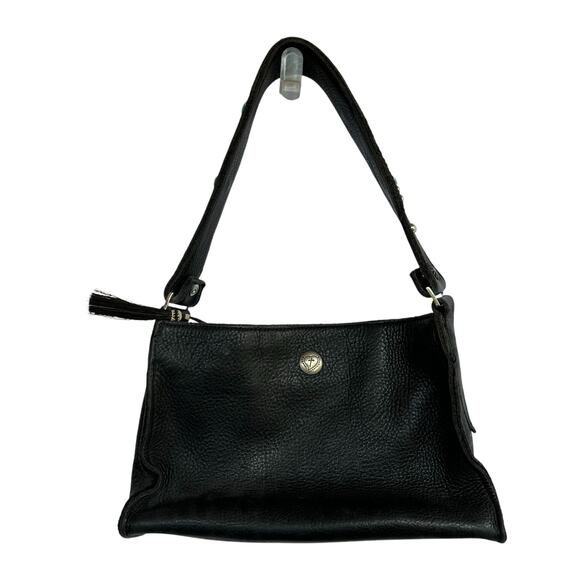 Eternal Perspective Cross Shoulder Bag Bison Leather Turquoise Beads Horse Hair - Picture 3 of 9